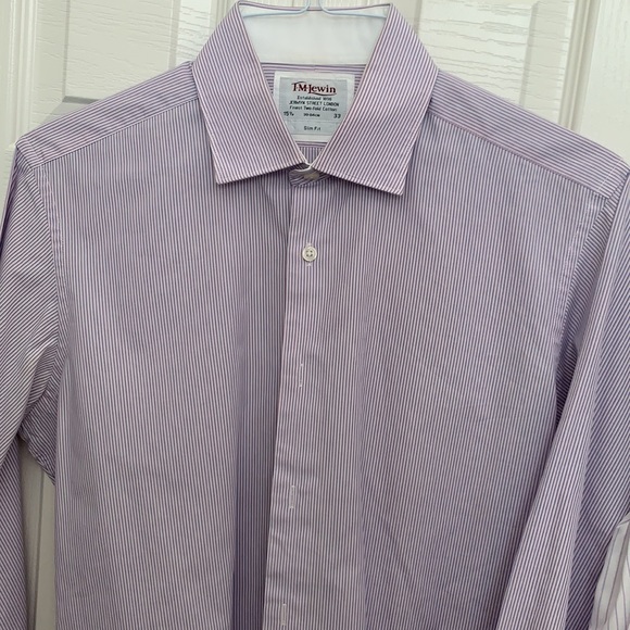 T.M Lewin Men’s Dress shirts with French Cuff and Spread Collar. - Picture 4 of 5